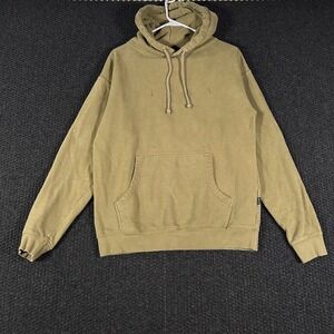 SITKA‎ Mens Size S Pullover Hooded Sweatshirt Khaki Green Cotton Polyester Blend